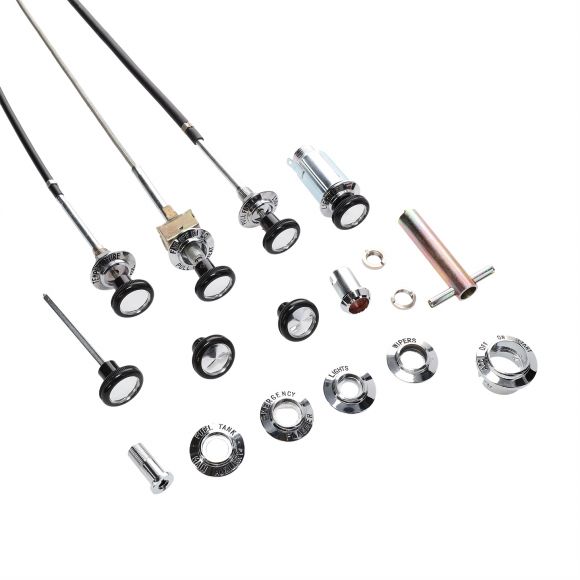 Dash Control Knob and Bezel OE Style Renew Kit, 68-73 Ford Bronco Questions & Answers