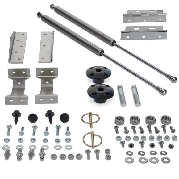 Are individual pieces available for the hood install kit ?  I need ball stud and lock nut for shock/strut