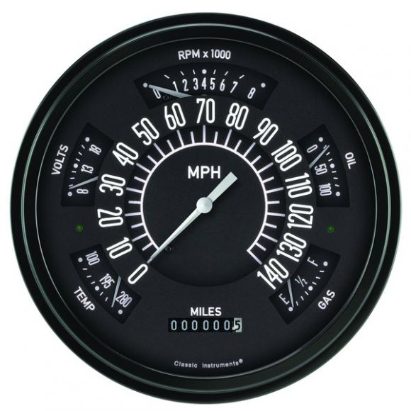 Classic Instruments Gauge Cluster | Black | 66-77 Bronco, 61-66 Ford Truck Questions & Answers