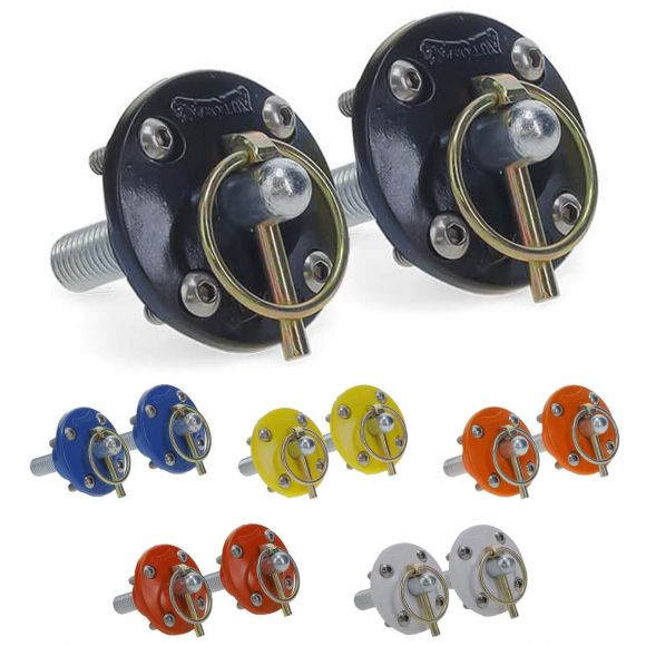 Urethane Hood Pins | PAIR | Various Color Options Questions & Answers