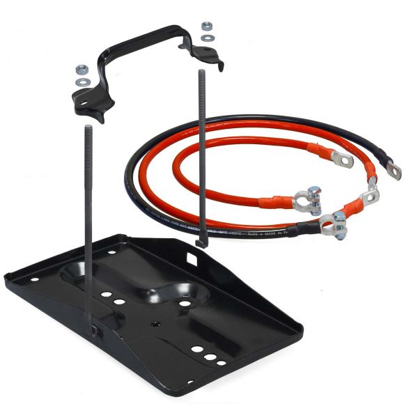 Battery Tray + Cables & Hold Down Clamp | 66-77 Bronco Questions & Answers