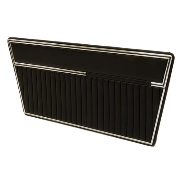 Deluxe Door Panels, Black on Black (pair), 68-77 Ford Bronco Questions & Answers
