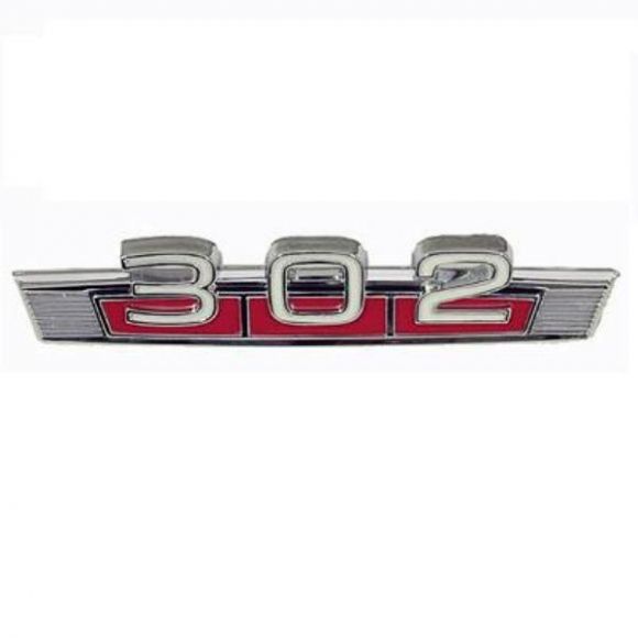 302 Engine Badge Emblem | Red Accent | 69-77 Bronco, 67-72 Ford Truck Questions & Answers