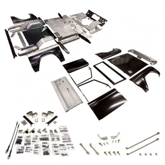 Hi.  I have a stock 1976 Bronco with a V8.  I would like to purchase the Super Mega kit (#5586NET).  I have never taken on such a big job.  Does the kit include instructions or a diagram to complete the assembly?