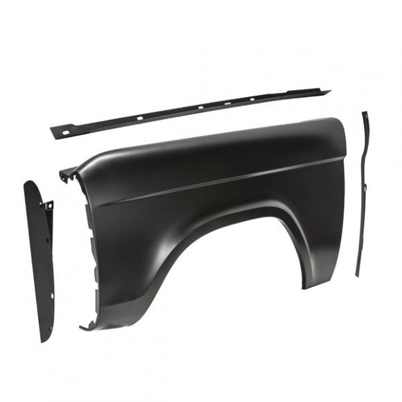 Are the pieces of these fenders available separate? My fenders are good but the front section that mounts to the grill needs replacing and I want to keep the truck as original as possible.