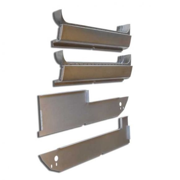 Deluxe Rocker Panel Kit | Inner & Outer, Both Sides | 66-77 Ford Bronco Questions & Answers