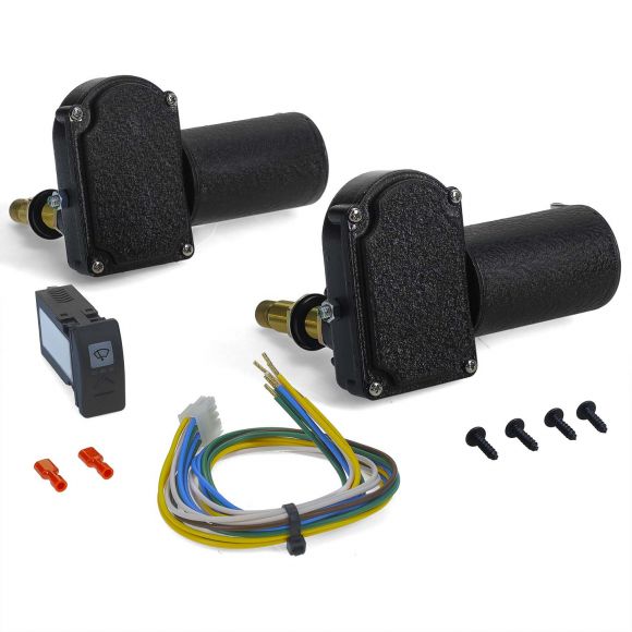 Synchronized Electric Windshield Wiper Kit | Dual Motor | 66-77 Ford Bronco Questions & Answers