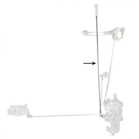 Passenger Door Latch Rod, Lock Knob/Latch, 68-77 Ford Bronco Questions & Answers