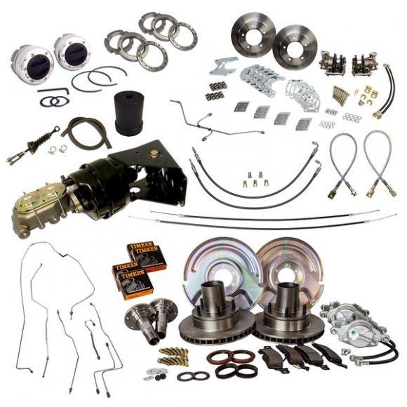 4-wheel Power Disc Brake Kit, 67-75 Ford Bronco Questions & Answers