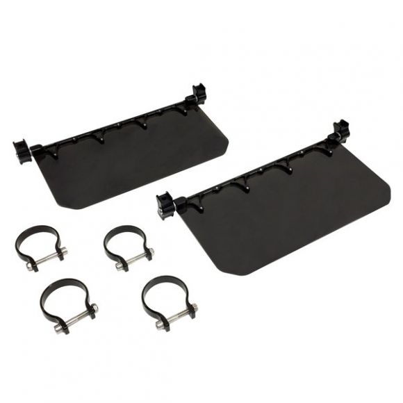 Roll Bar Mount Sun Visors w/Tinted Shield, 12-inch Questions & Answers