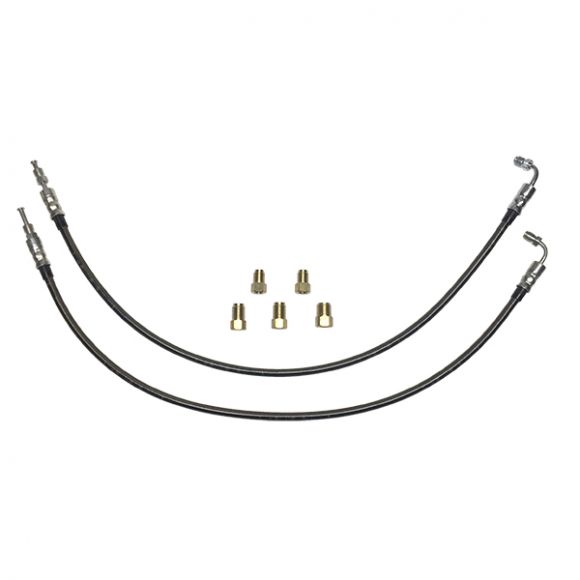 Will the stainless steel version of these work okay with a front and rear disc set up?  May not make a difference but thought it best to ask.