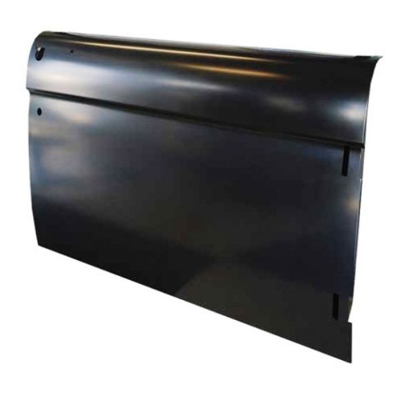 Is this the lower door skin only or does it include the section above the body line with the handle?