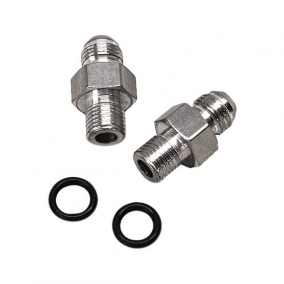 700R4 Automatic Transmission Fittings | PAIR | 1/4NPS Male to 6AN Questions & Answers