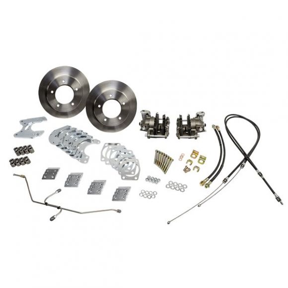 Rear Disc Brake Kit with E-Brake Cables | 66-77 Ford Bronco Questions & Answers