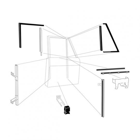Total Door Weather Stripping Kit | 66-77 Ford Bronco Questions & Answers