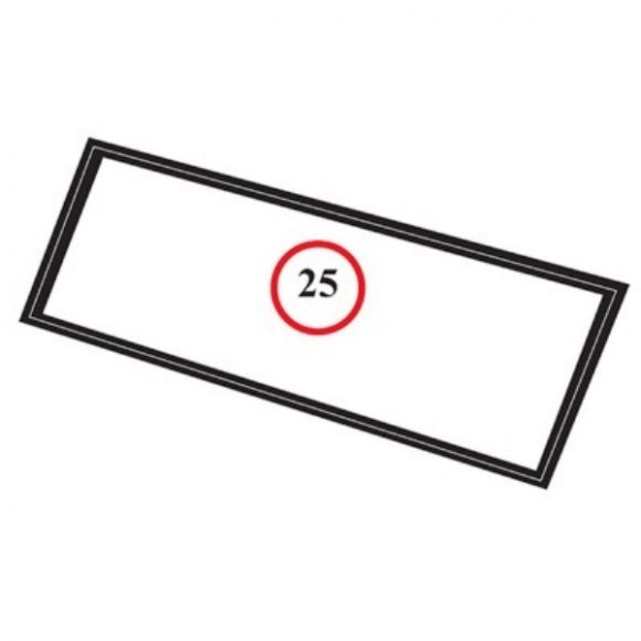 does this windshield gasket have the slotted channel in it for the chrome trim?