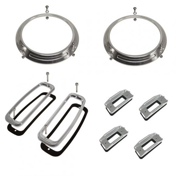 Billet Light Bezels | Headlight, Tail Light, Marker | 70-77 Ford Bronco Questions & Answers
