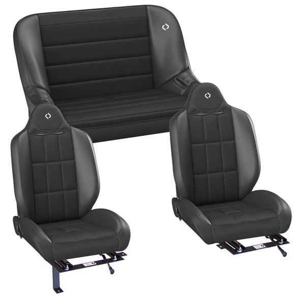 Corbeau Baja RS Seats & Brackets | Front & Rear | 40-inch Bench | 66-77 Ford Bronco Questions & Answers