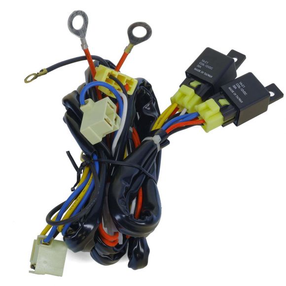 I'm doing the install on the 6129 harness. I am trying to figure out the wire connections for the yellow connector (white red and black wires). I don't have the female connector in the spaghetti of what the prior owner left me in the vehicle). The ground is pretty straight forward but not sure about the other two wires? <br>Thanks!