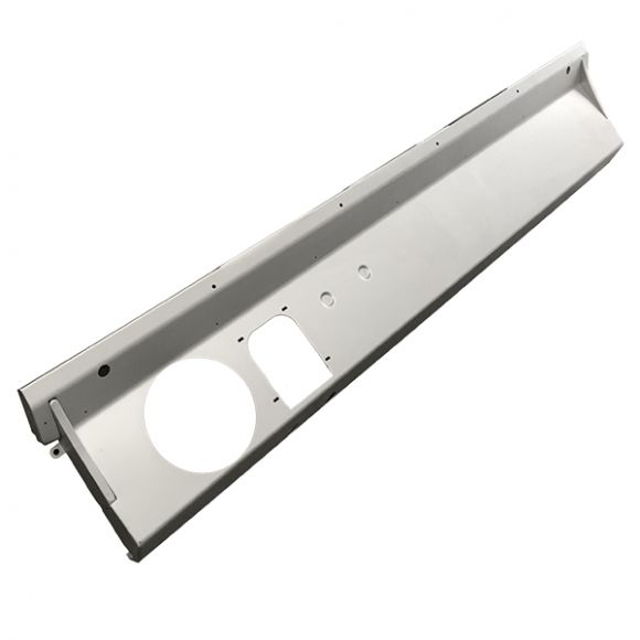 What size hole is in dash for gauge cluster?