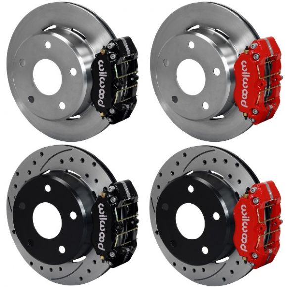 Wilwood Dynapro 4R Rear Disc Brake Kit - 12.19-in Rotors, 66-75 Bronco, Sm Bearing Questions & Answers