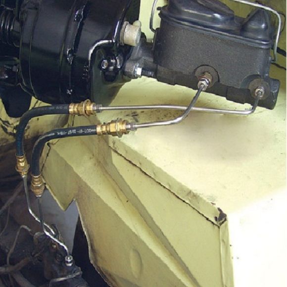 Brake Master Cylinder to Valve Hoses, 66-77 Ford Bronco Questions & Answers