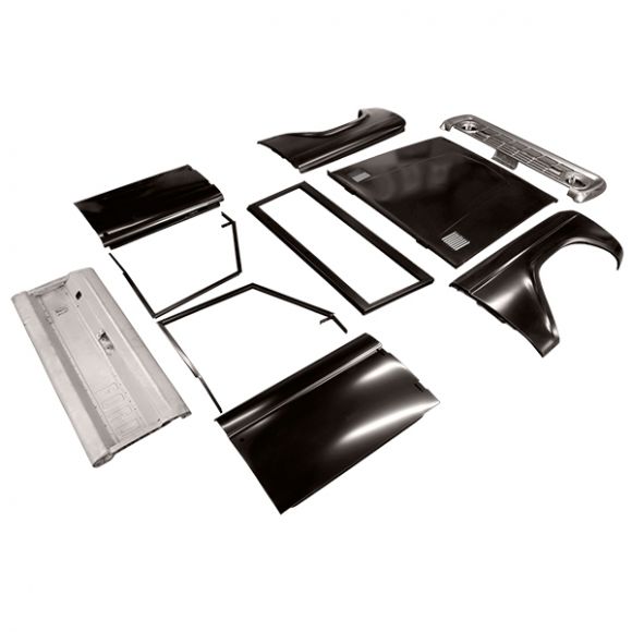 Body Tub Bolt-on Parts + Windshield Frame | 68-77 Ford Bronco Questions & Answers