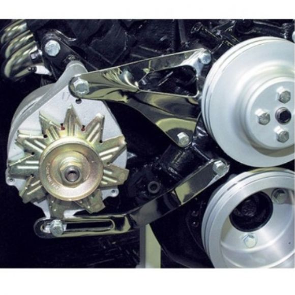 Chrome Alternator Brackets, 289/302/351W V8, 66-77 Ford Bronco Questions & Answers