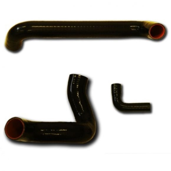 Bought a 73 Bronco with a 302 and a Ron Davis aluminum radiator.  Lower hose has a slight split/leak.  Want to replace it and might as well do the upper too.  Assume this silicone hose kit works with this set up but wanted to ask before I ordered.
