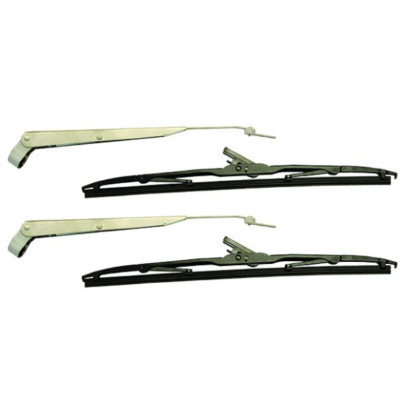Do these wiper arms fold back and stay for windshield washing like the  ones for the early Broncos you sell?