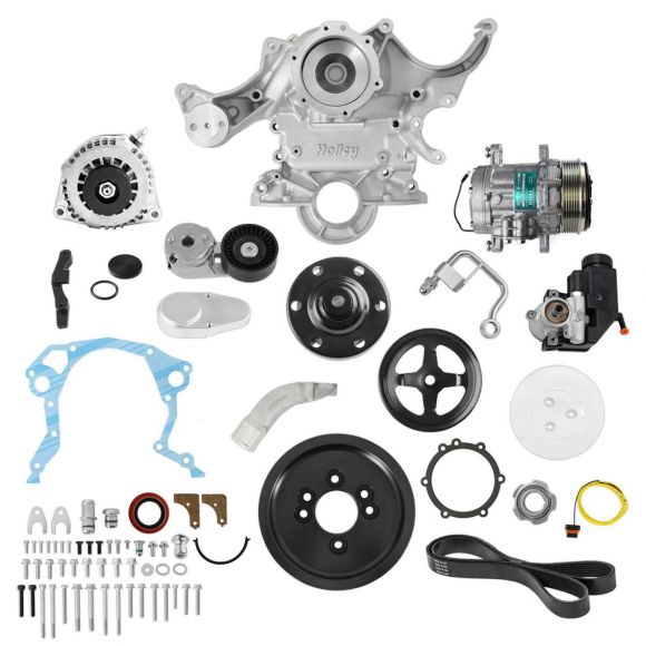 Will this work to replace My 1987 Bronco 351W Vbelt to a Serpentine Belt?