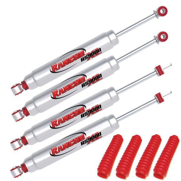 Rancho RS9000XL Shocks, Front & Rear, 2-4 inch Lift, 67-77 Ford Bronco Questions & Answers