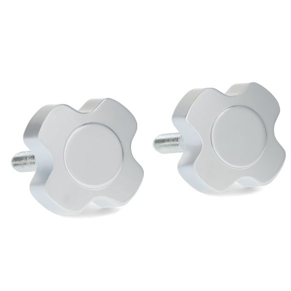 Chrome Windshield Knobs (pair), 66-77 Ford Bronco Questions & Answers