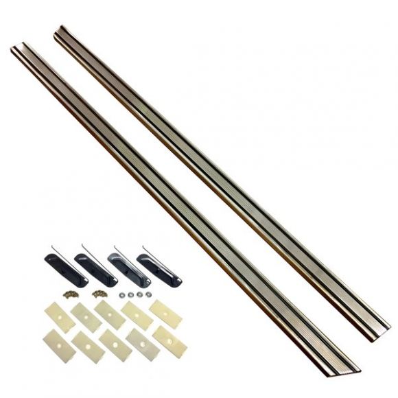 Lower Rocker Panel Chrome Moulding + Clips | 67-77 Ford Bronco Questions & Answers