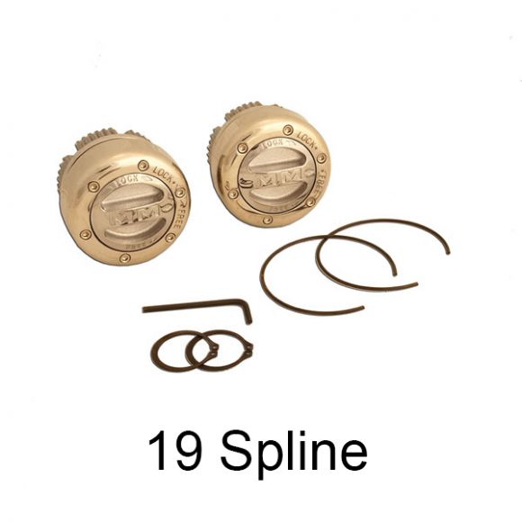 Mile Marker Stainless Locking Hubs, Dana 30/44 19-spline, 66-77 Ford Bronco Questions & Answers