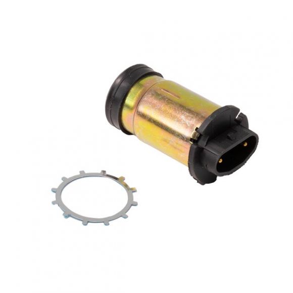 how does the washer fit on the motor?
