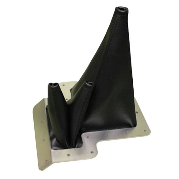 Would you have a shifter boot like item 7233 that has the transmission shifter on the opposite side along with the transfer case levers if you just turn it around 180 degrees.<br>Thank you,<br>SKMORIARTY