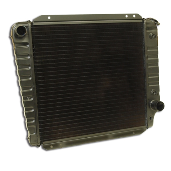 What are the dimensions of the core: height, width, and thickness? Also, what size are the 120 tubes? I would like to see how the heat transfer surface area compares to that of the stock radiator as well as how much closer the core will be to the fan.
