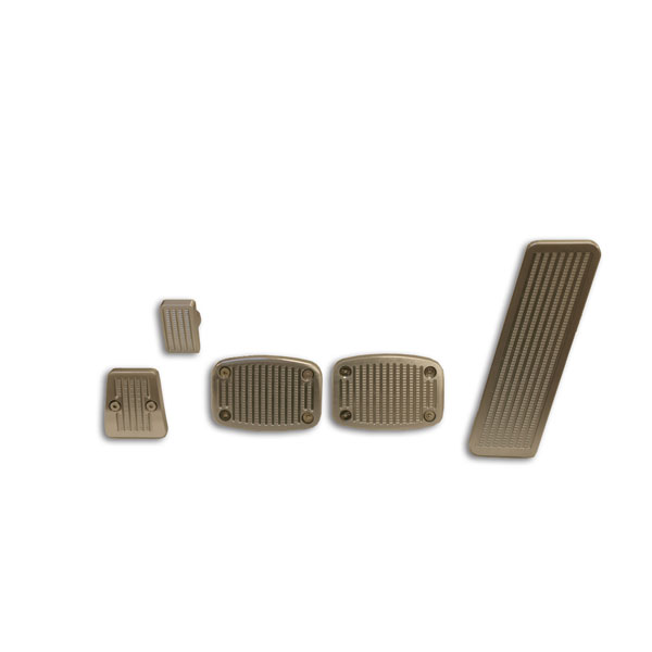 Super Deluxe Billet Pedal Pad Kit, 66-77 Bronco Questions & Answers