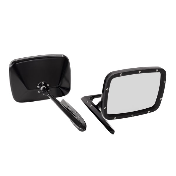 Do you have matching door handles for the polished finish? Also black door key lock hardware?