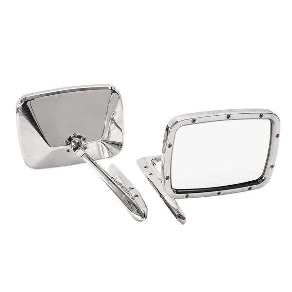 Are these mirrors larger than the stock mirror and if yes what are the dimensions?